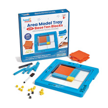 Learning Resources Area Model Tray with Base Ten Blocks