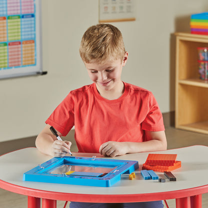 Learning Resources Area Model Tray with Base Ten Blocks