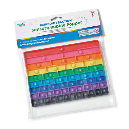 Learning Resources Rainbow Fraction® Sensory Bubble Popper