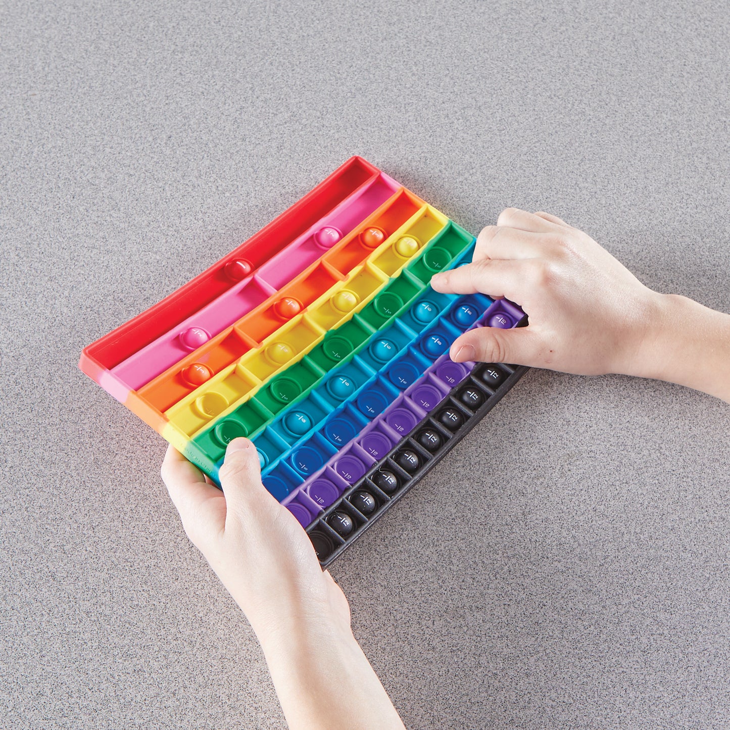 Learning Resources Rainbow Fraction® Sensory Bubble Popper