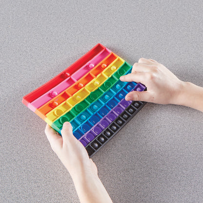 Learning Resources Rainbow Fraction® Sensory Bubble Popper