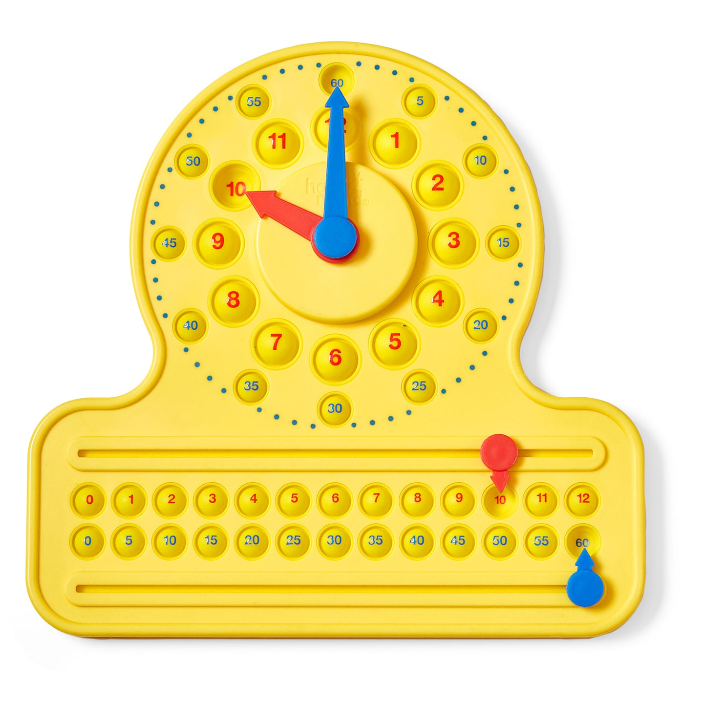 Learning Resources NumberLine Clock™ Sensory Bubble Popper