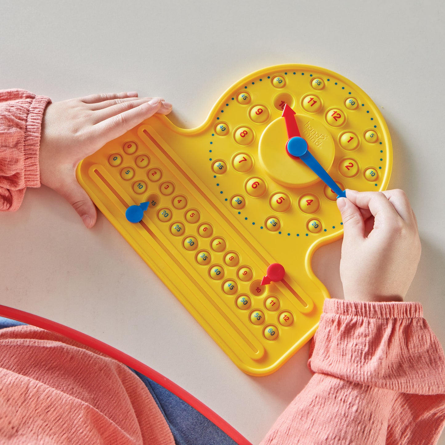 Learning Resources NumberLine Clock™ Sensory Bubble Popper
