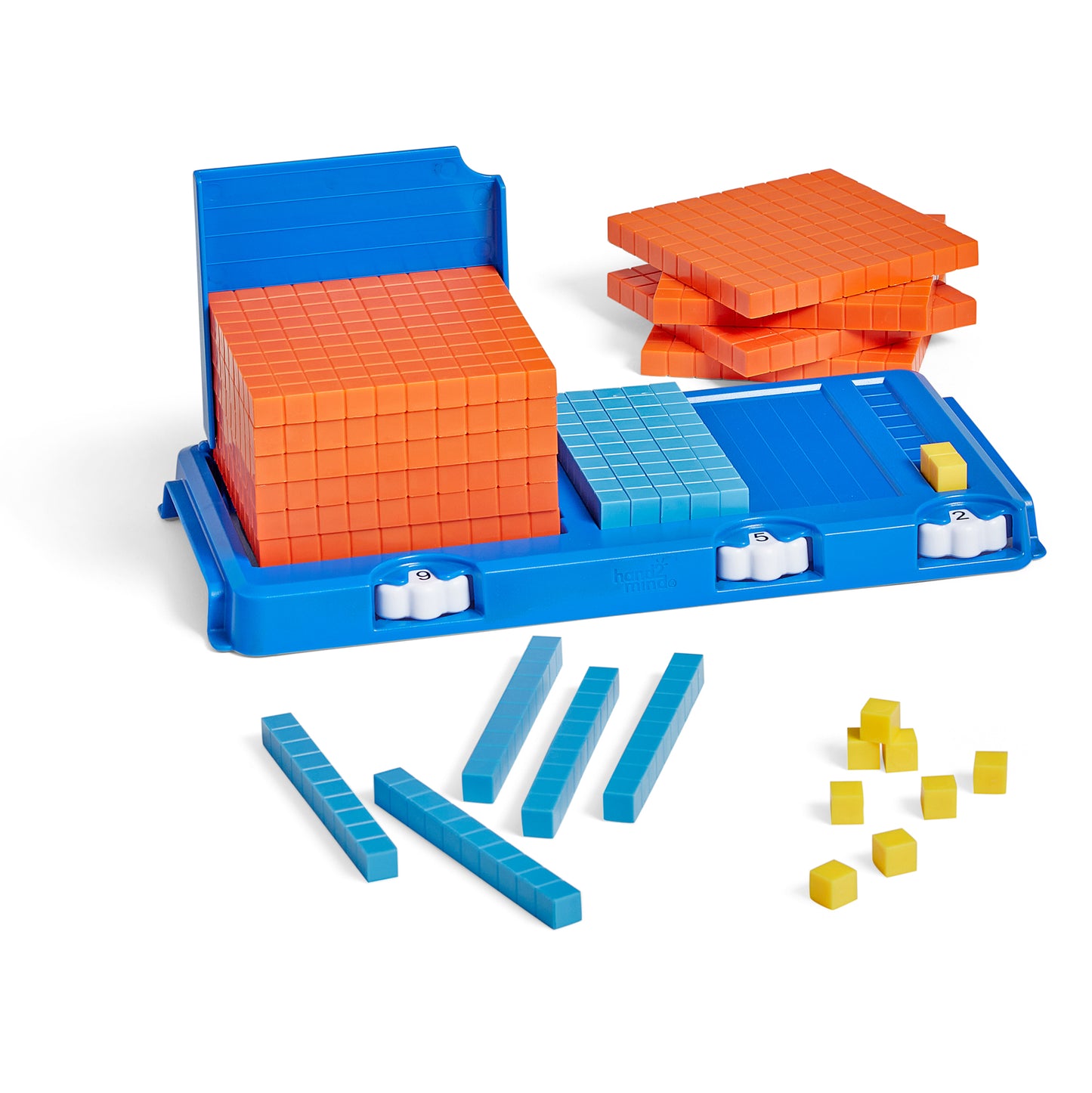 Learning Resources Place Value Frame with Base Ten Blocks