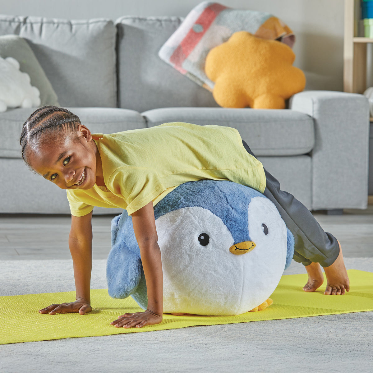 Learning Resources Yoga Ball Buddy with BubblePlush™ (Penguin)