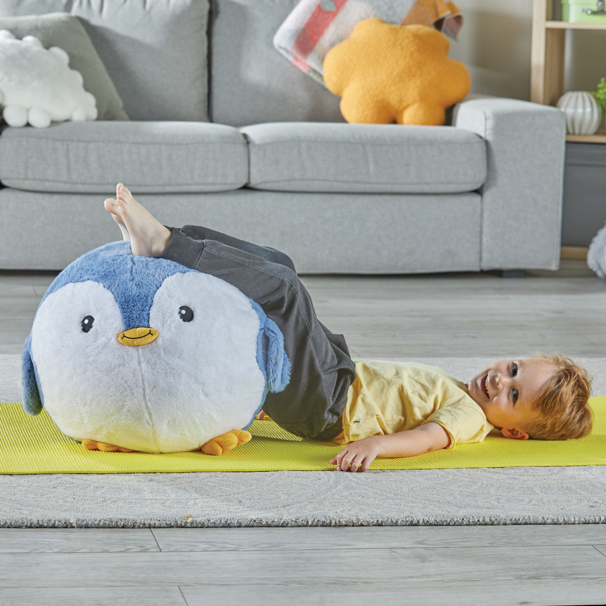 Learning Resources Yoga Ball Buddy with BubblePlush™ (Penguin)