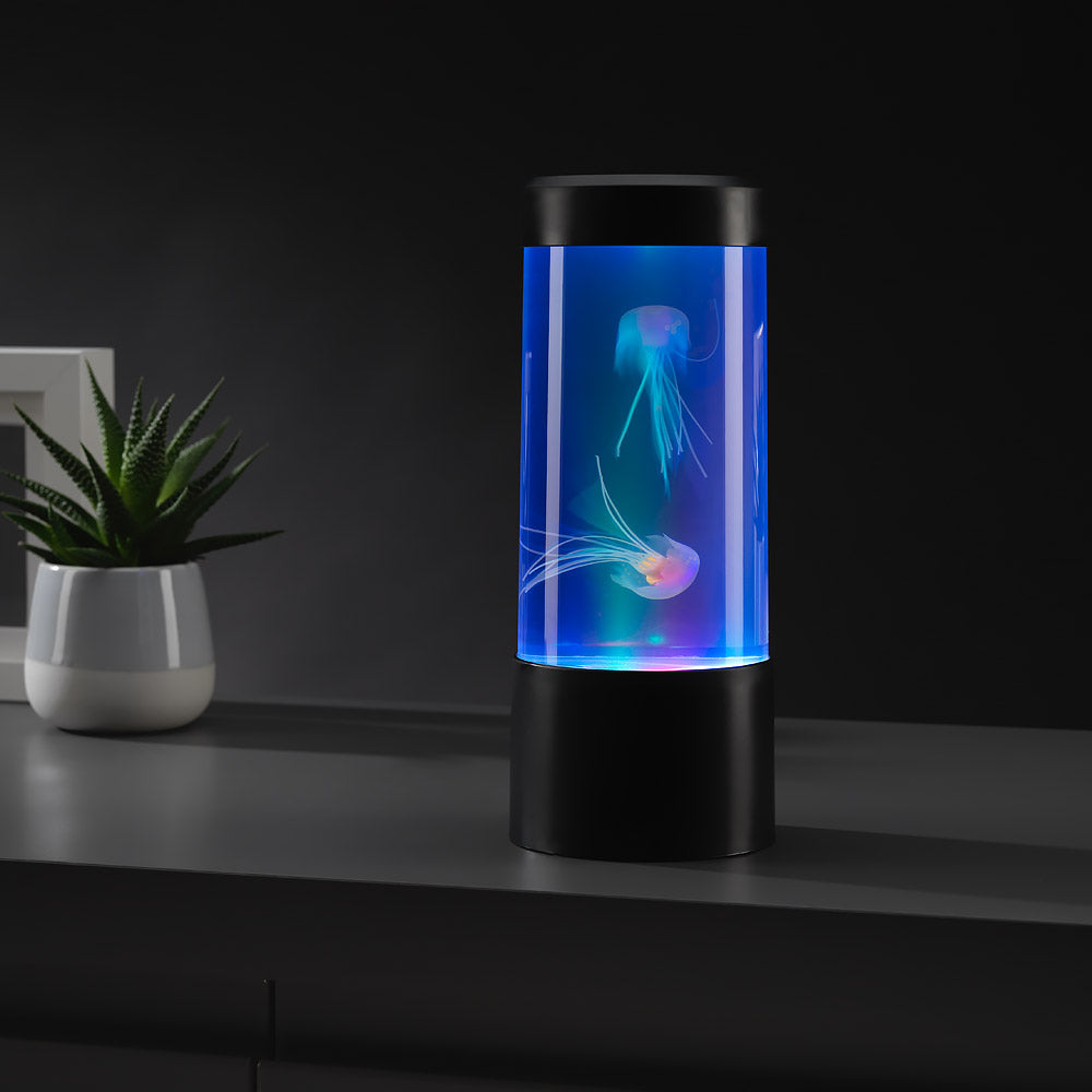 The Source Round Jelly Fish Lamp Battery with USB