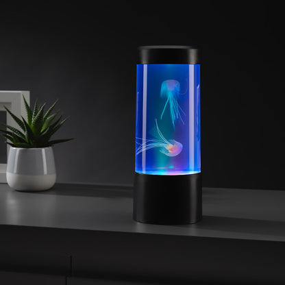 The Source Round Jelly Fish Lamp Battery with USB