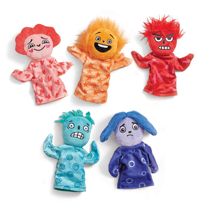 Learning Resources Hand2Mind Feelings Family™ Hand Puppets Loved, Nervous, Frustrated, Lonely, and Excited