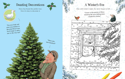 One Snowy Night Activity Book (Percy The Park Keeper) (Pb)