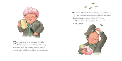 Percy The Park Keeper: Badgers Bath (Pb) Book