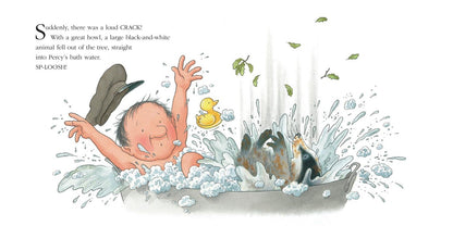 Percy The Park Keeper: Badgers Bath (Pb) Book