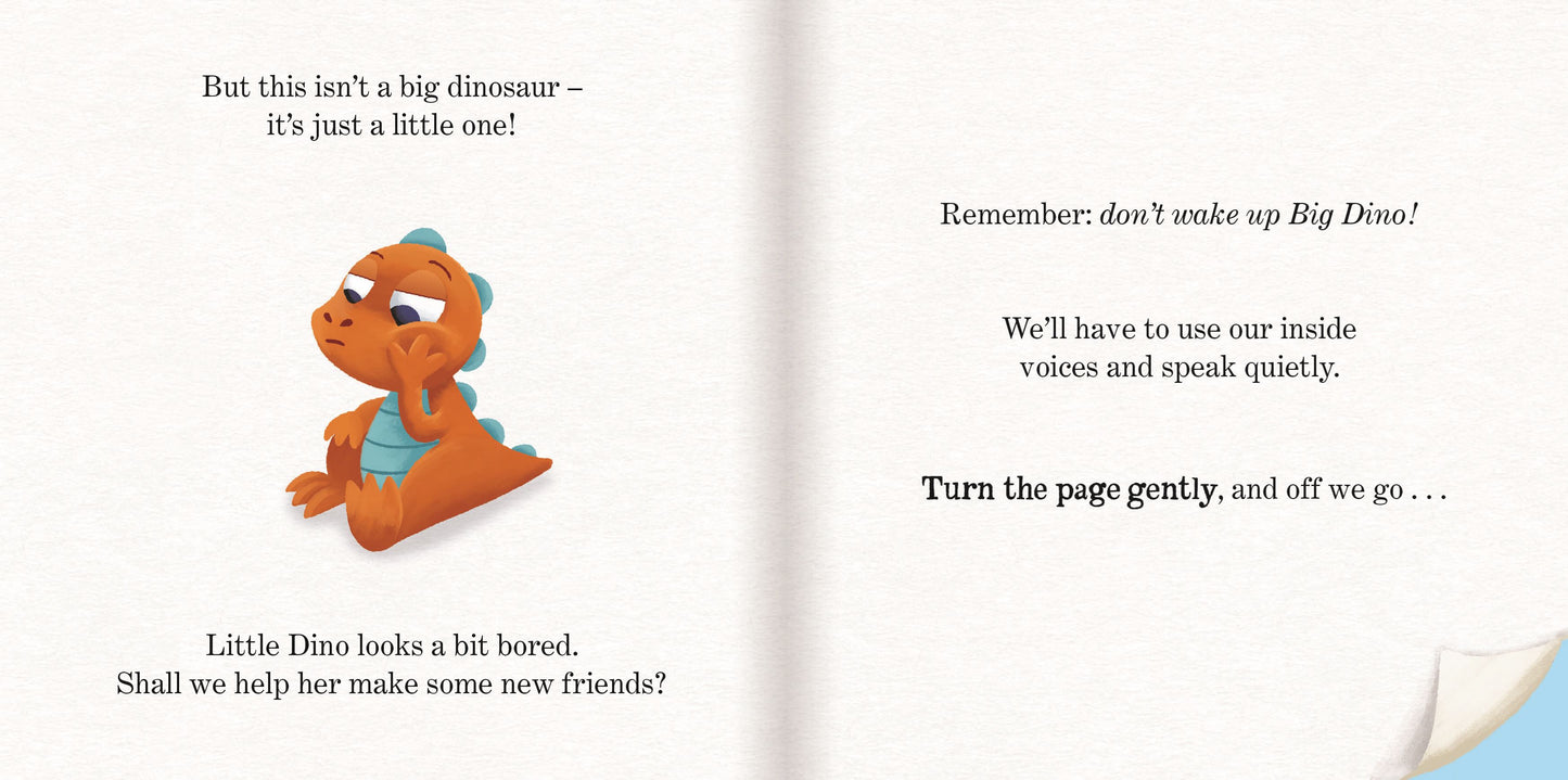 There's A Dinosaur In Your Book Board Book