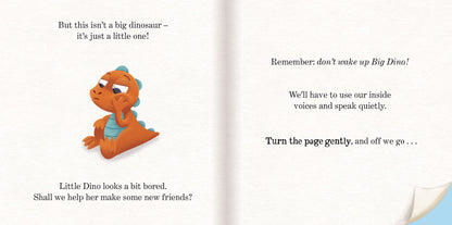 There's A Dinosaur In Your Book Board Book