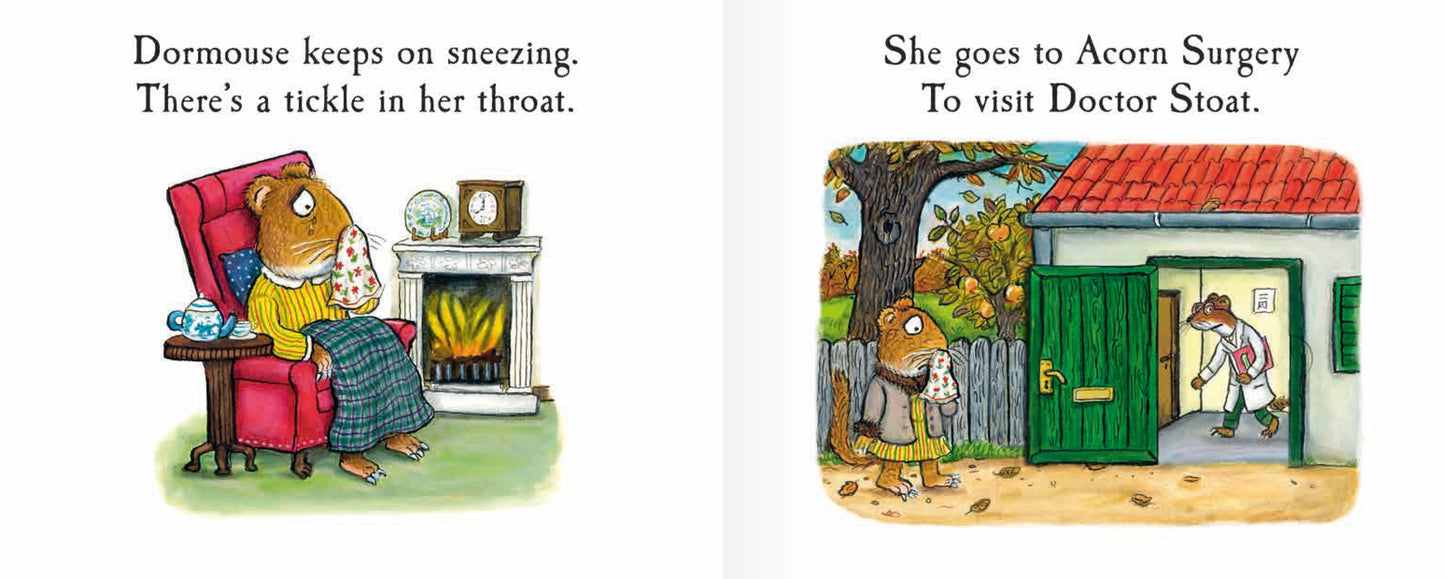 Tales From Acorn Wood: Dormouse Has A Cold Lift Flap Board Book