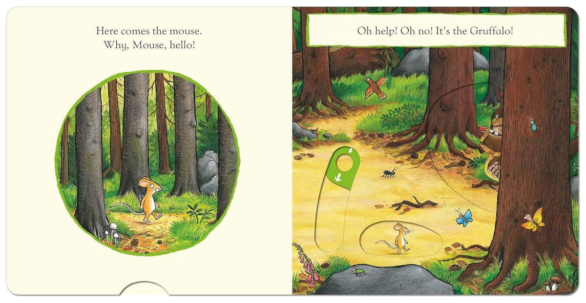 Gruffalo (25Th Anniv) (Push Pull Slide) (Board) Book