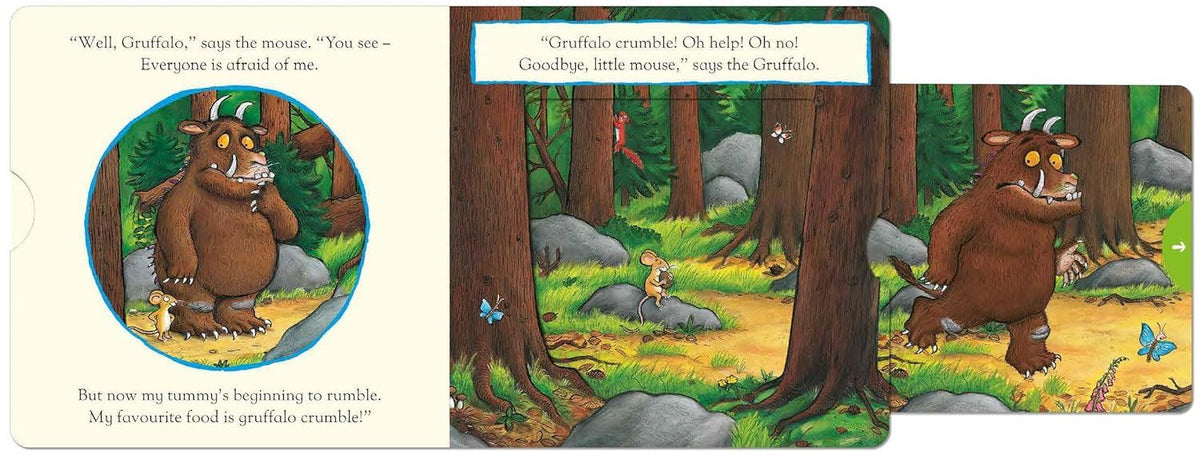 Gruffalo (25Th Anniv) (Push Pull Slide) (Board) Book
