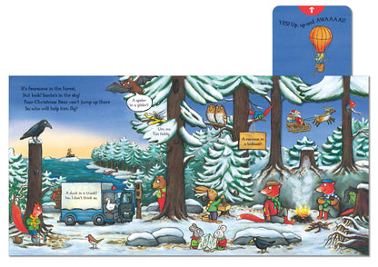 Christmas Bear (Push Pull Slide) (Board)