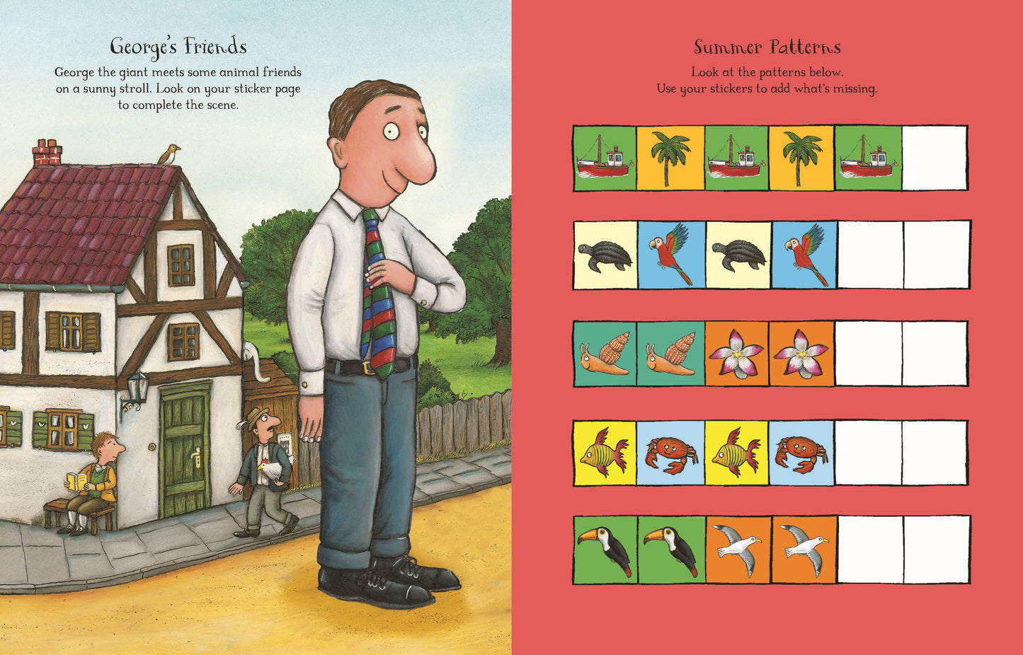 Gruffalo And Friends: Summer Sticker Book