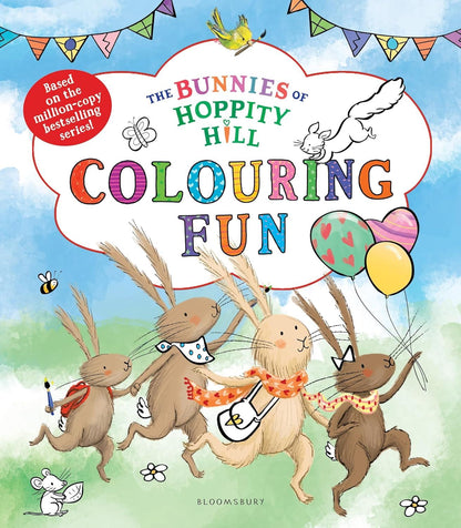 Bunnies Of Hoppity Hill: Colouring Fun (Pb)