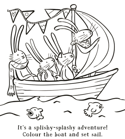 Bunnies Of Hoppity Hill: Colouring Fun (Pb)