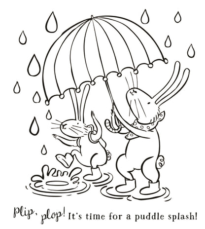 Bunnies Of Hoppity Hill: Colouring Fun (Pb)