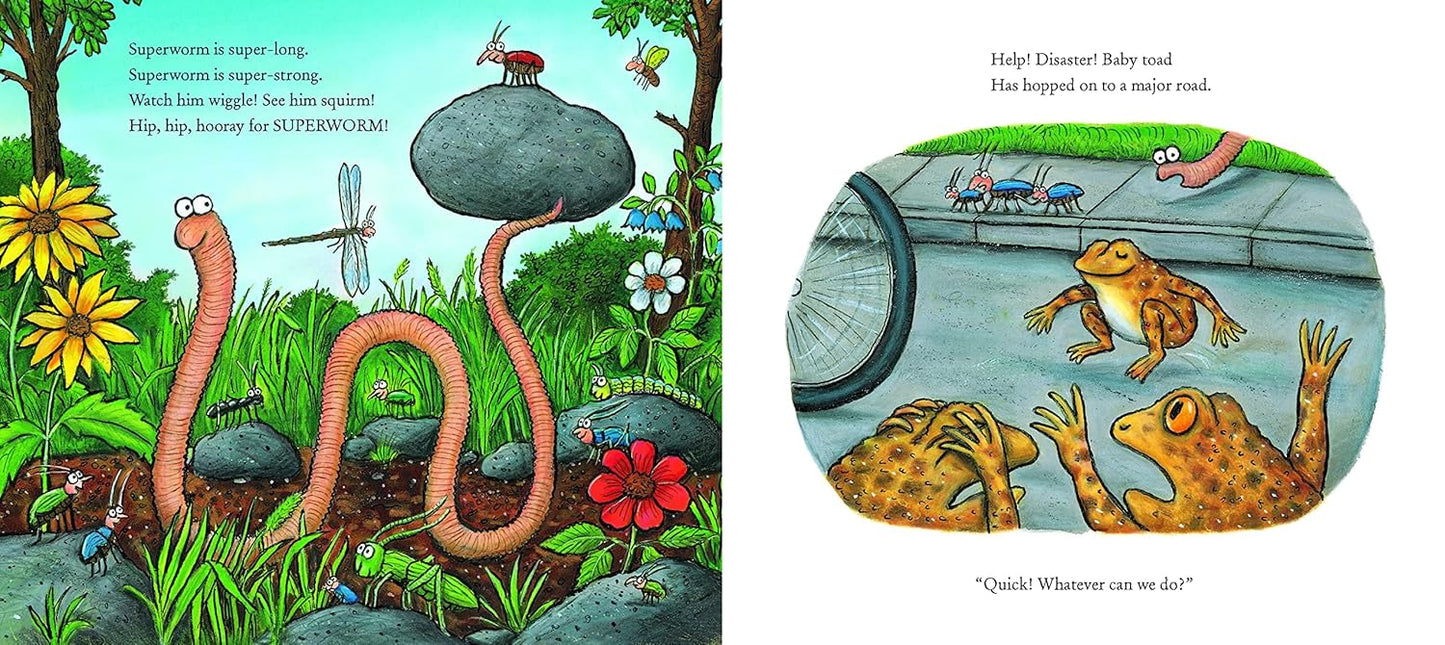 Superworm Paperback Book