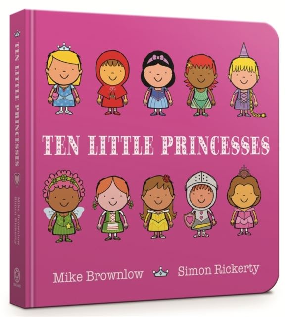 Ten Little Princesses (Board) Book