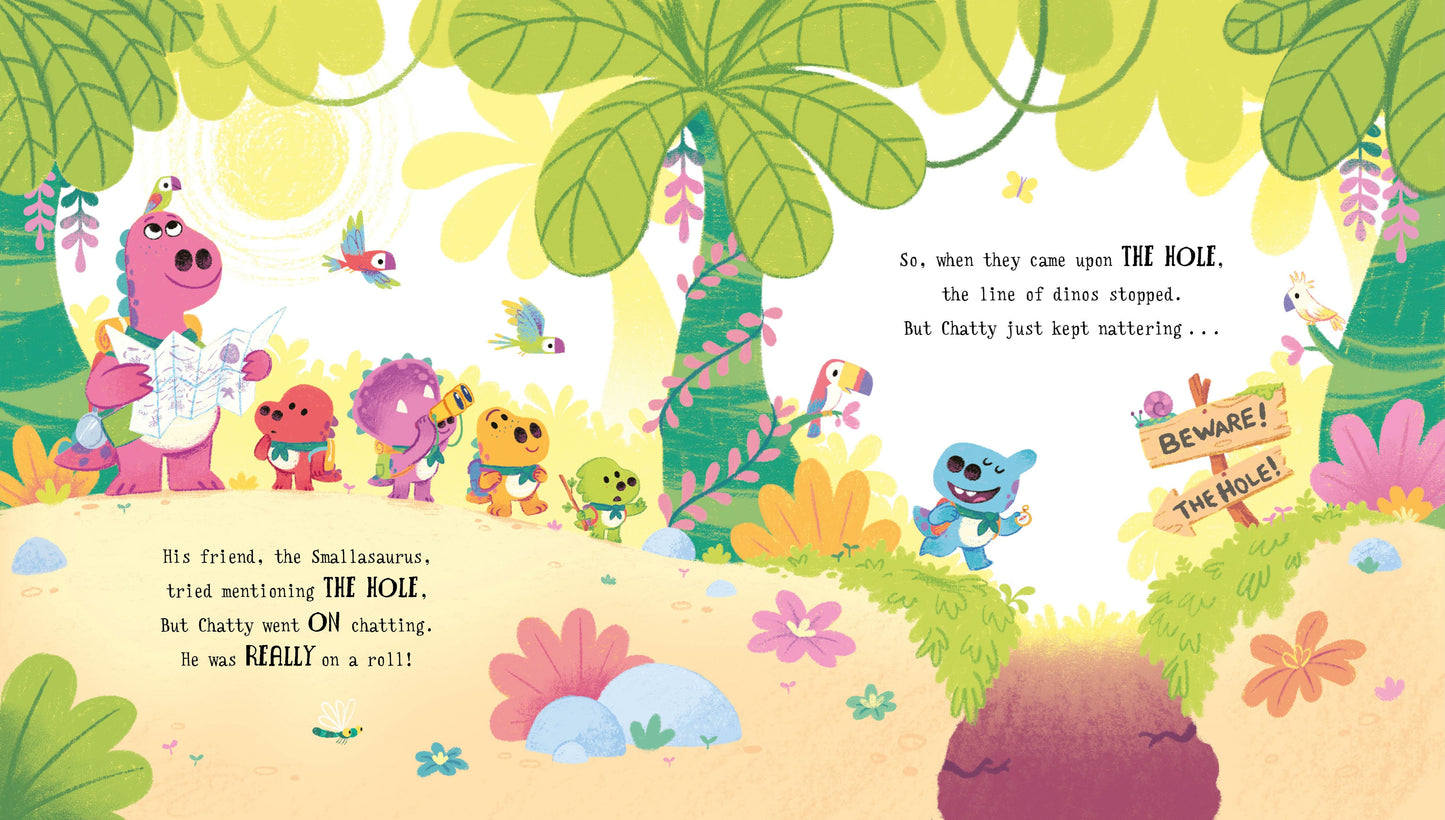 Chattysaurus Board Book