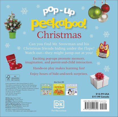Christmas Pop Up Peekaboo Book