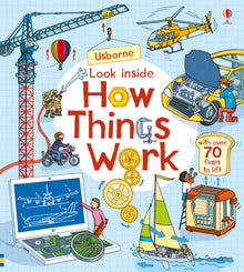 Look Inside How Things Work (Lift The Flap) (Board)