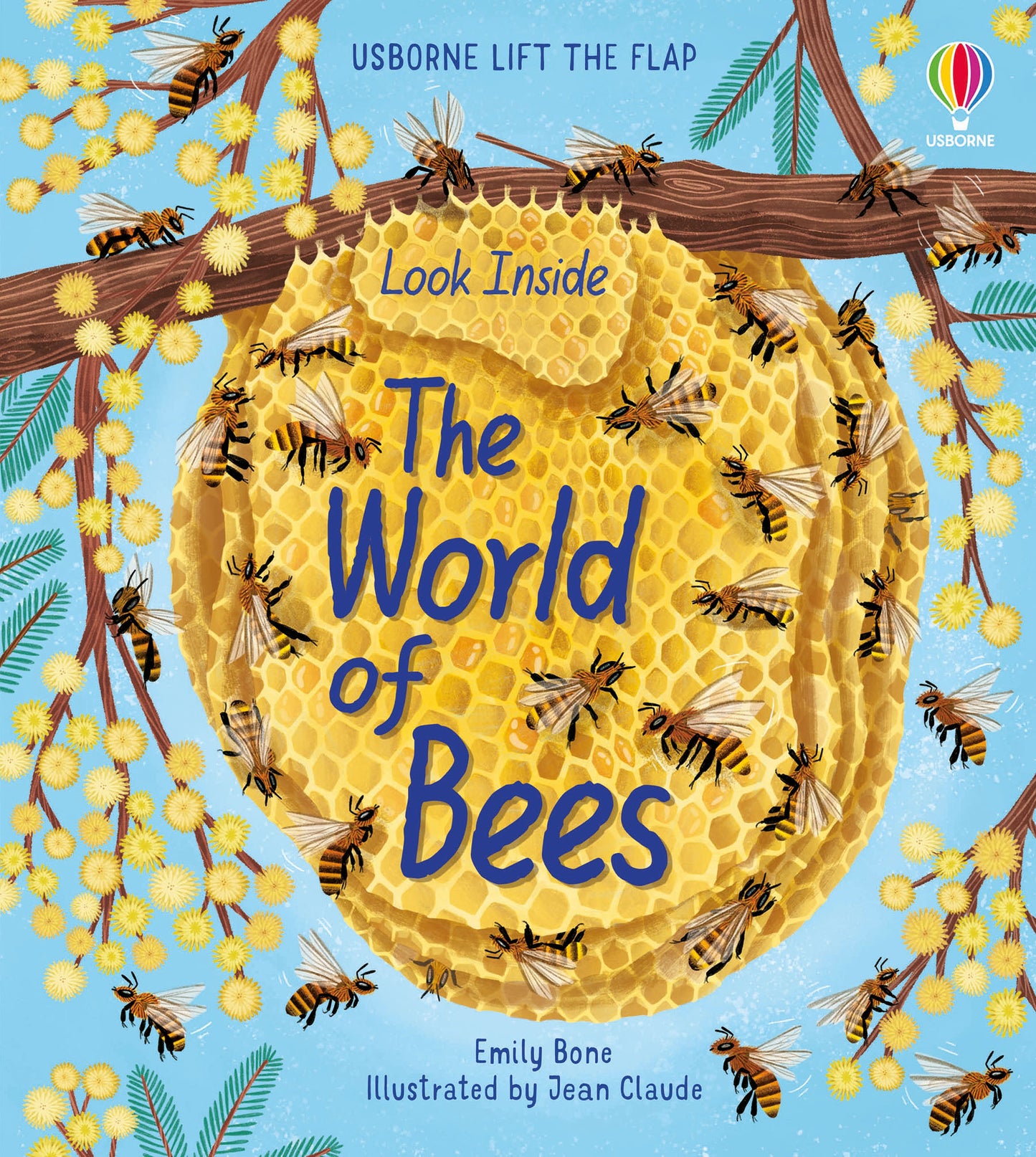 Look Inside The World Of Bees (Lift The Flap) (Board)