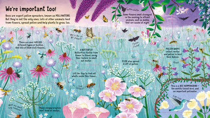 Look Inside The World Of Bees (Lift The Flap) (Board)