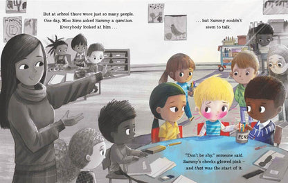 Sammy Feels Shy (A Big Bright Feelings Book) (Pb)
