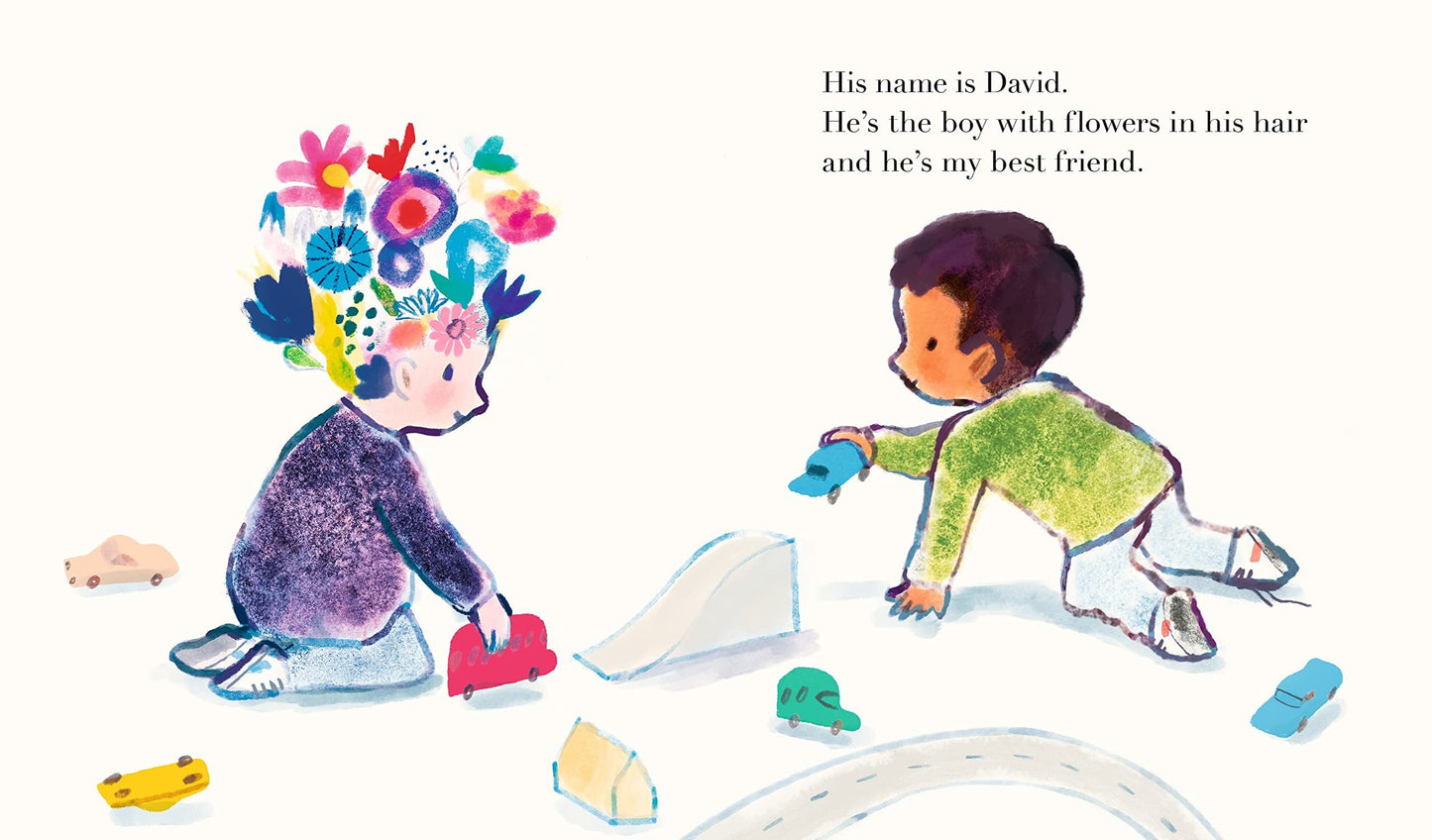 Boy With Flowers In His Hair (Pb) Book