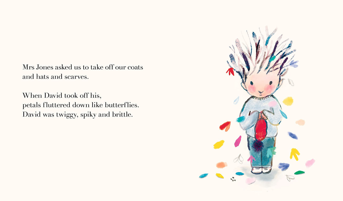 Boy With Flowers In His Hair (Pb) Book