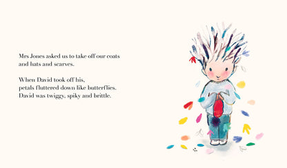 Boy With Flowers In His Hair (Pb) Book
