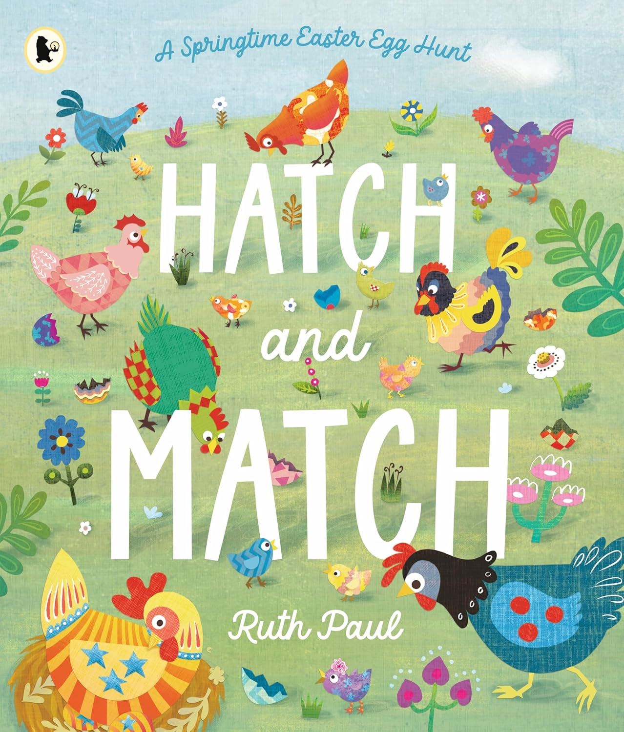 Hatch And Match: A Springtime Easter Egg Hunt (Pb) Book