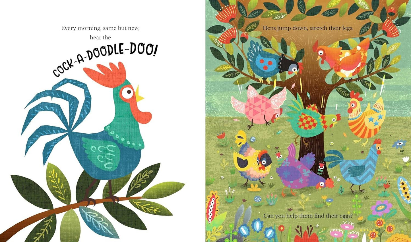 Hatch And Match: A Springtime Easter Egg Hunt (Pb) Book