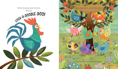 Hatch And Match: A Springtime Easter Egg Hunt (Pb) Book