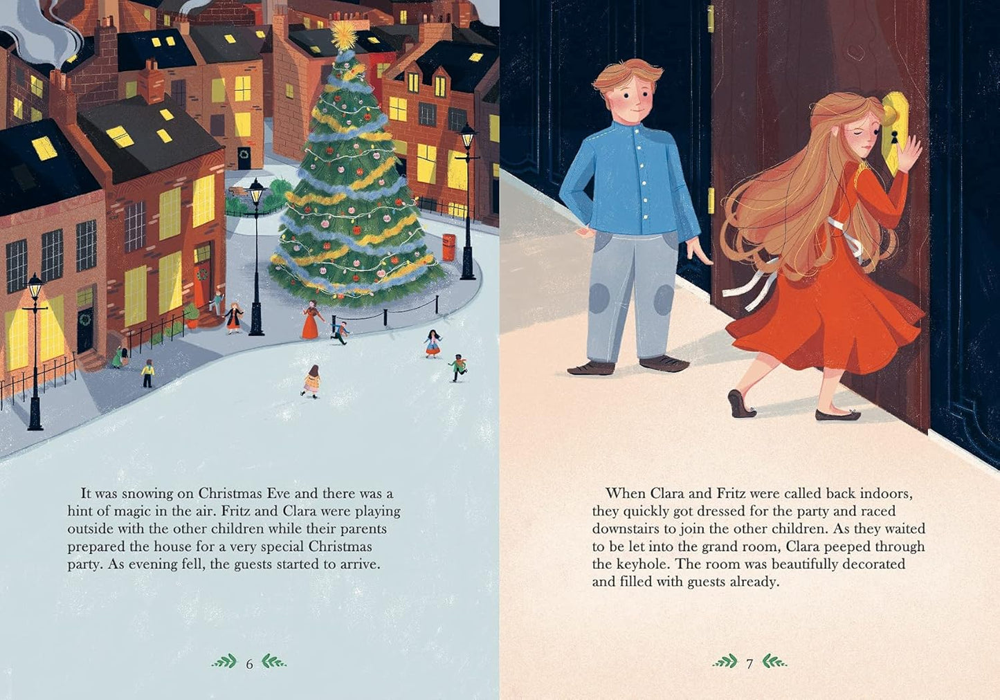 Christmas Paperscape The Nutcracker