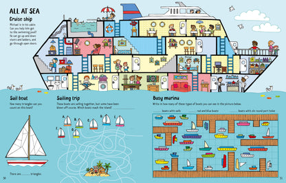 Usborne Travel Activity Book