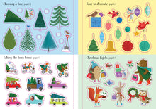 Sparkly Christmas Trees Sticker Book (Pb)