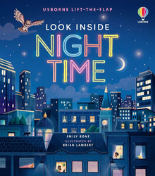 Look Inside Night Time (Lift The Flap) (Board)
