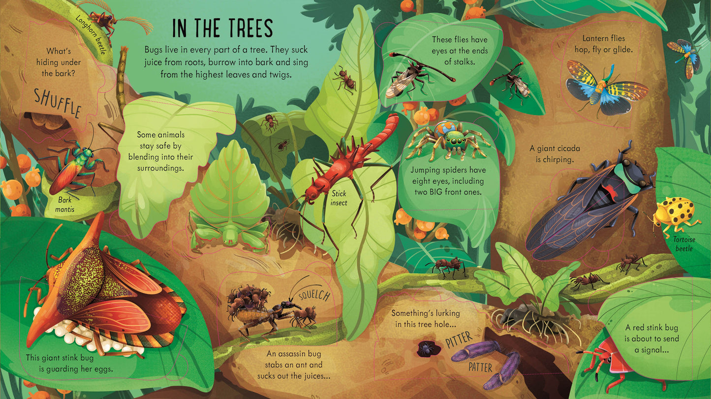 Look Inside Bug World (Lift The Flap) (Board)