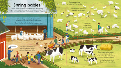 Look Inside A Farm (Lift The Flap) (Board) (New)