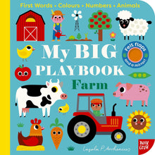 My Big Playbook: Farm (Felt Flaps) (Board)