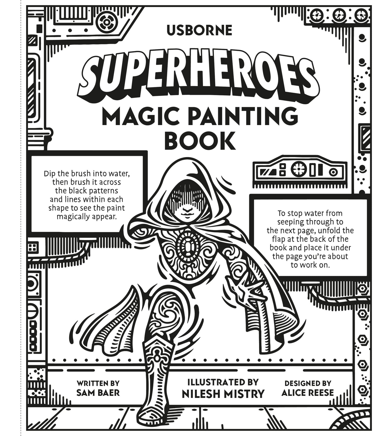 Superheroes Magic Painting Book (Pb)