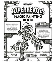 Superheroes Magic Painting Book (Pb)