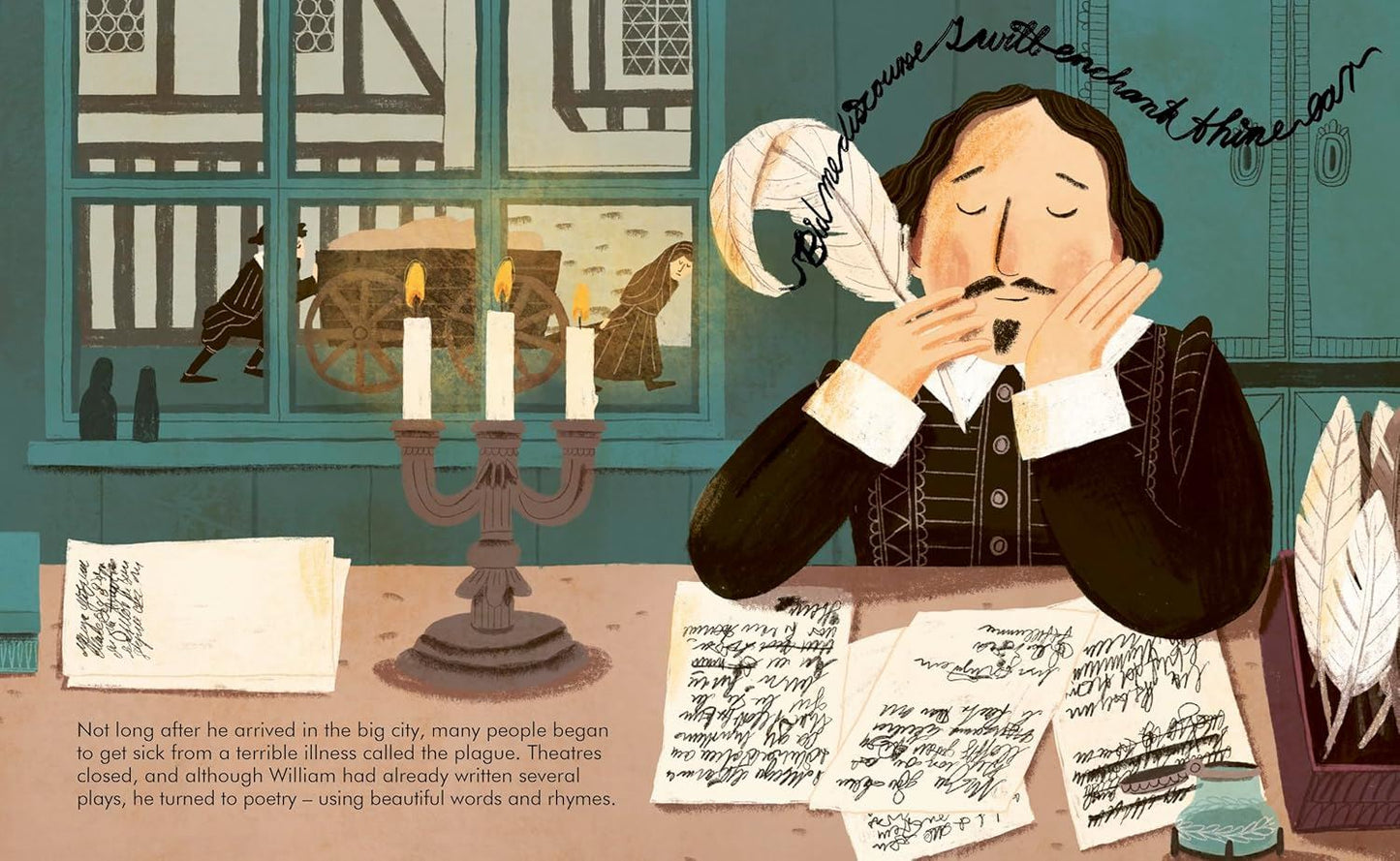 Little People Big Dreams: William Shakespeare Book